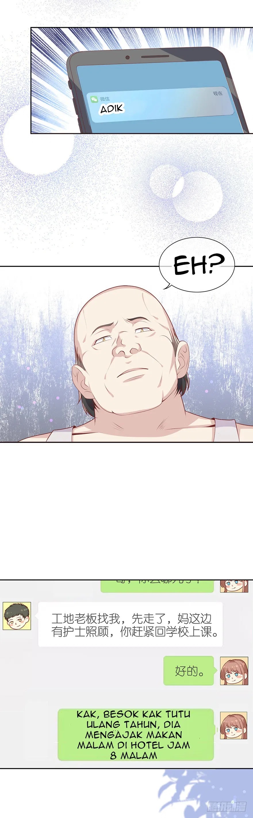 Me! Super rich! Chapter 11 Bahasa Indonesia